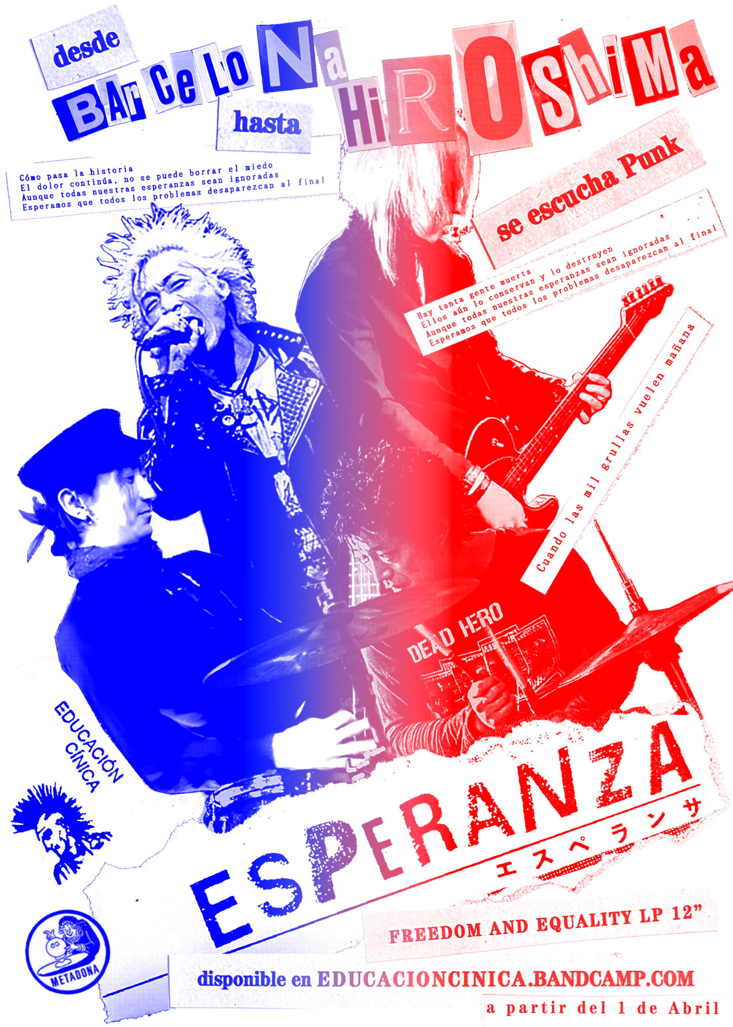 ESPERANZA - FREEDOM AND EQUALITY - LP (Met.48)