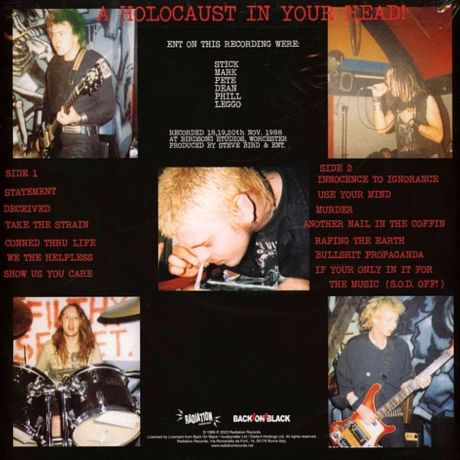 EXTREME NOISE TERROR - A Holocaust In Your Head - LP