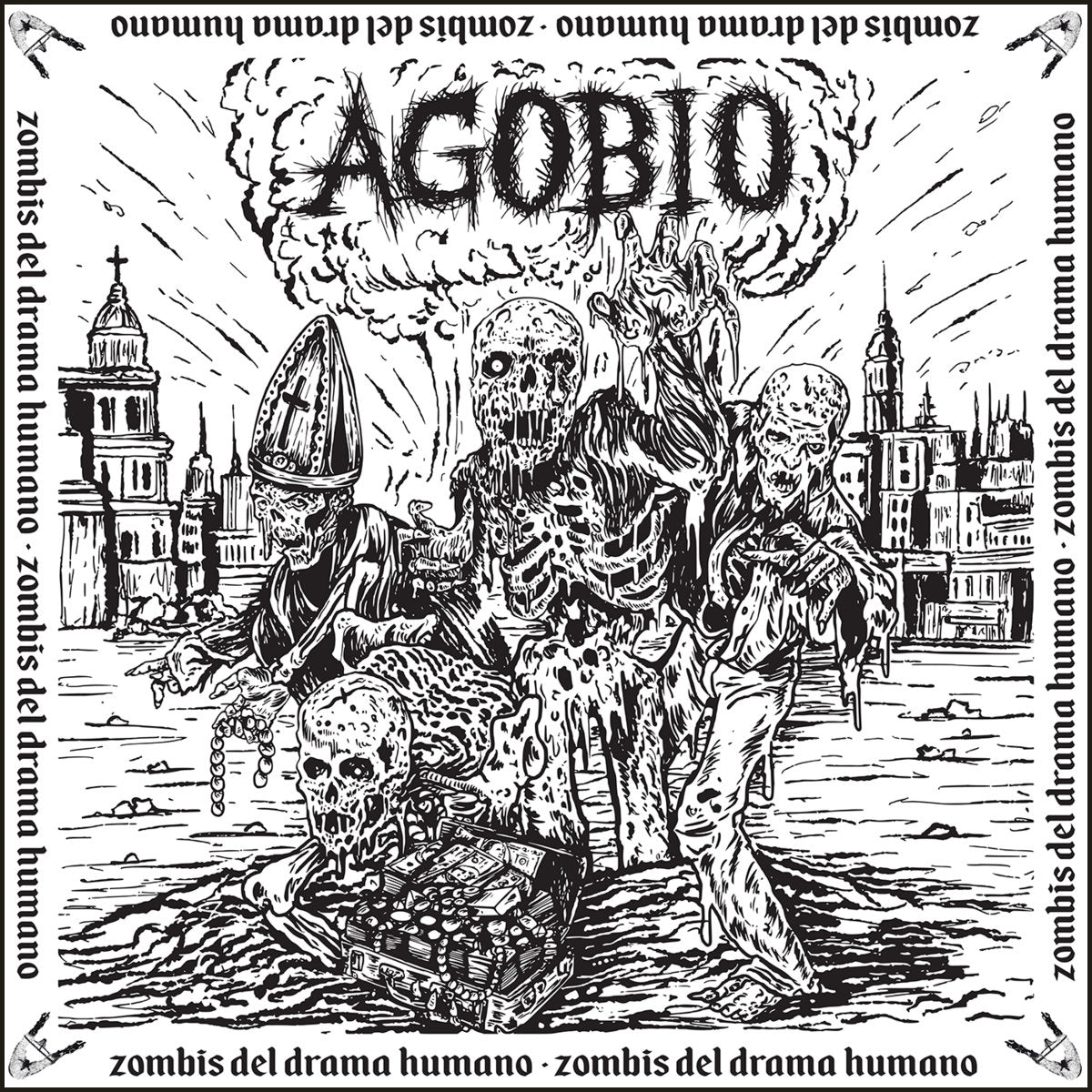 AGOBIO - Zombis Del Drama Humano - LP