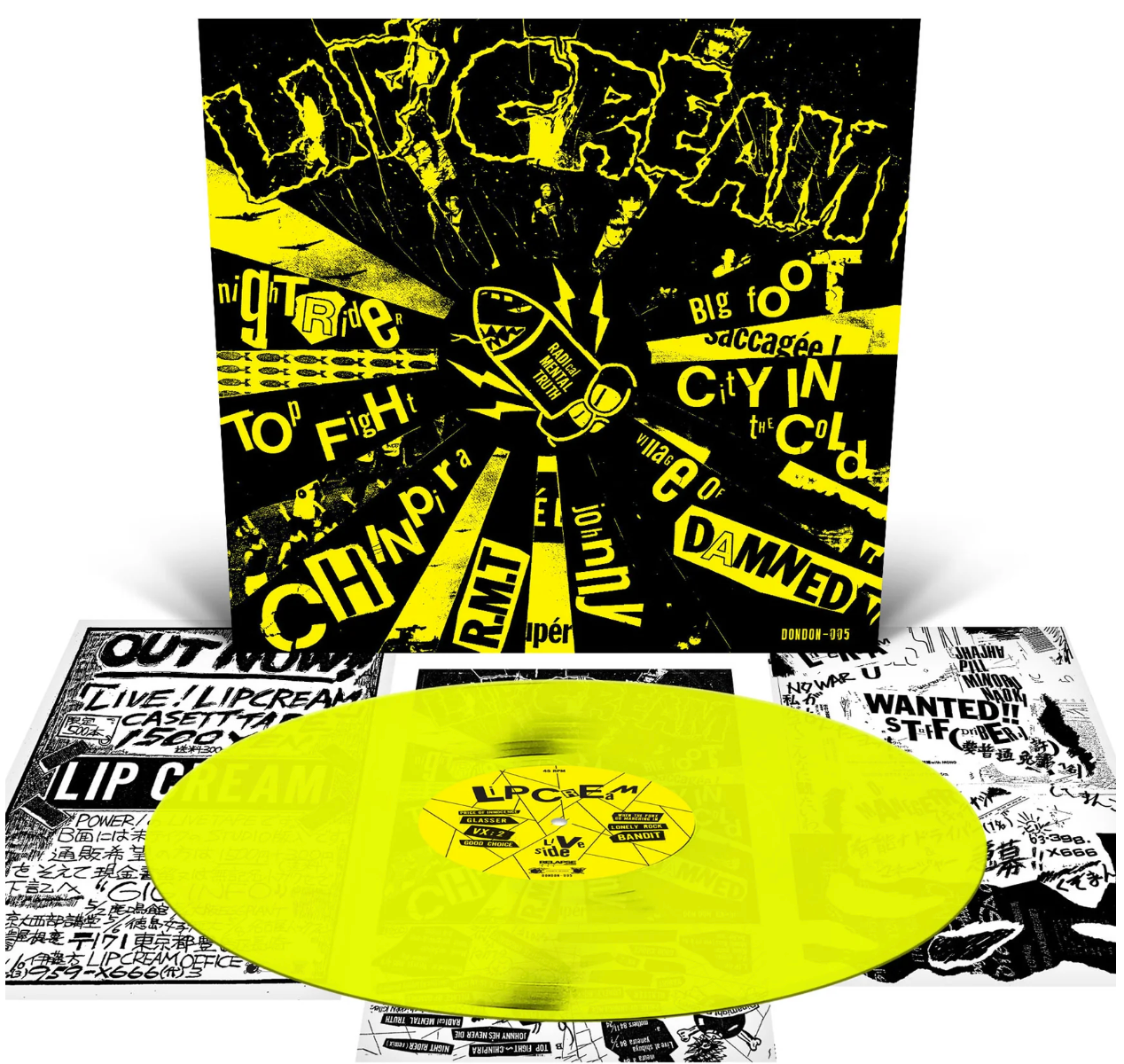 LIP CREAM - Big Foot Cassette - 12"