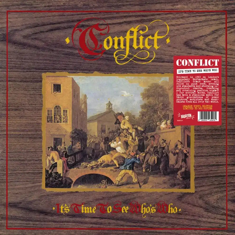 CONFLICT - It's Time To See Who's Who - LP