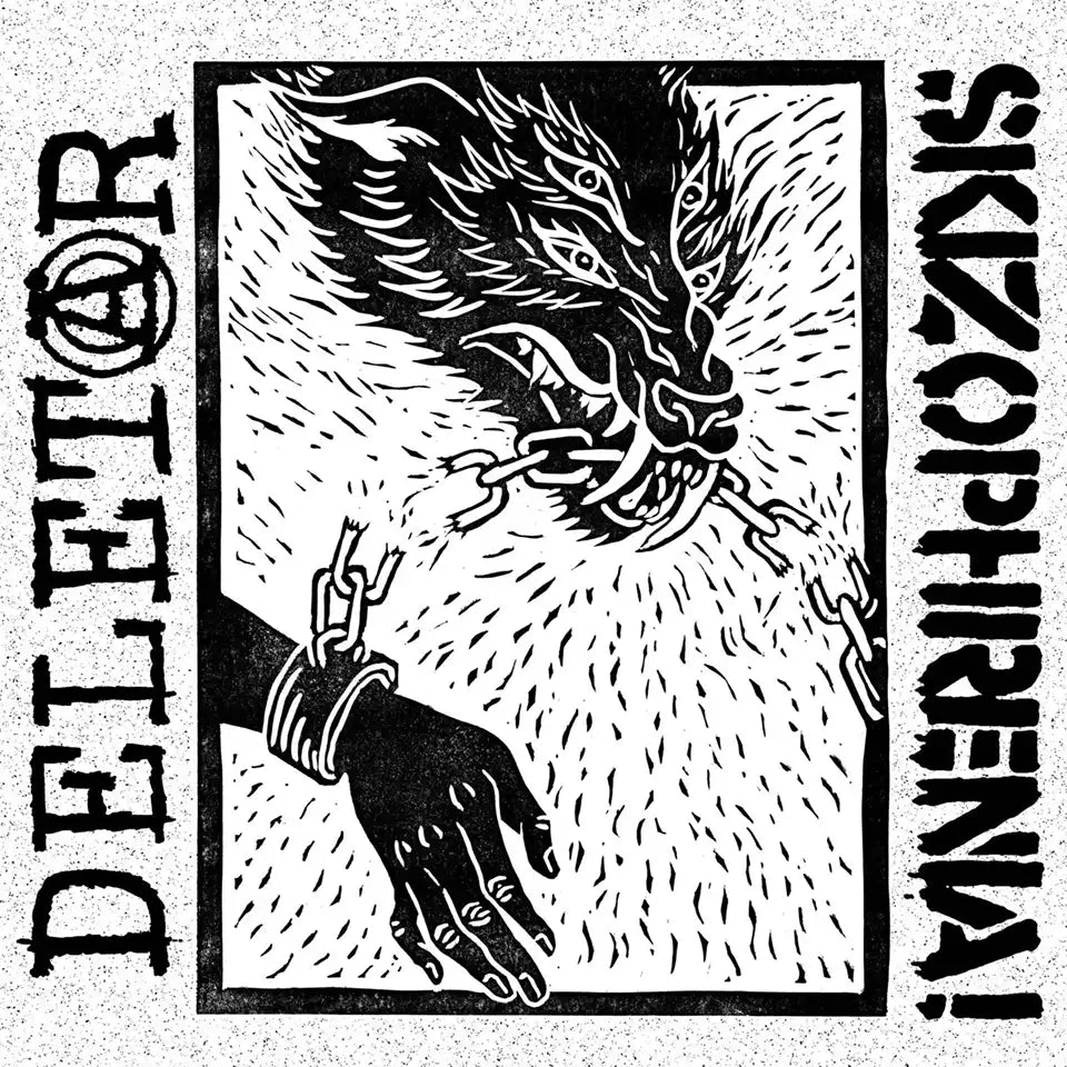 DELETAR / SKIZOPHRENIA! - Split - EP