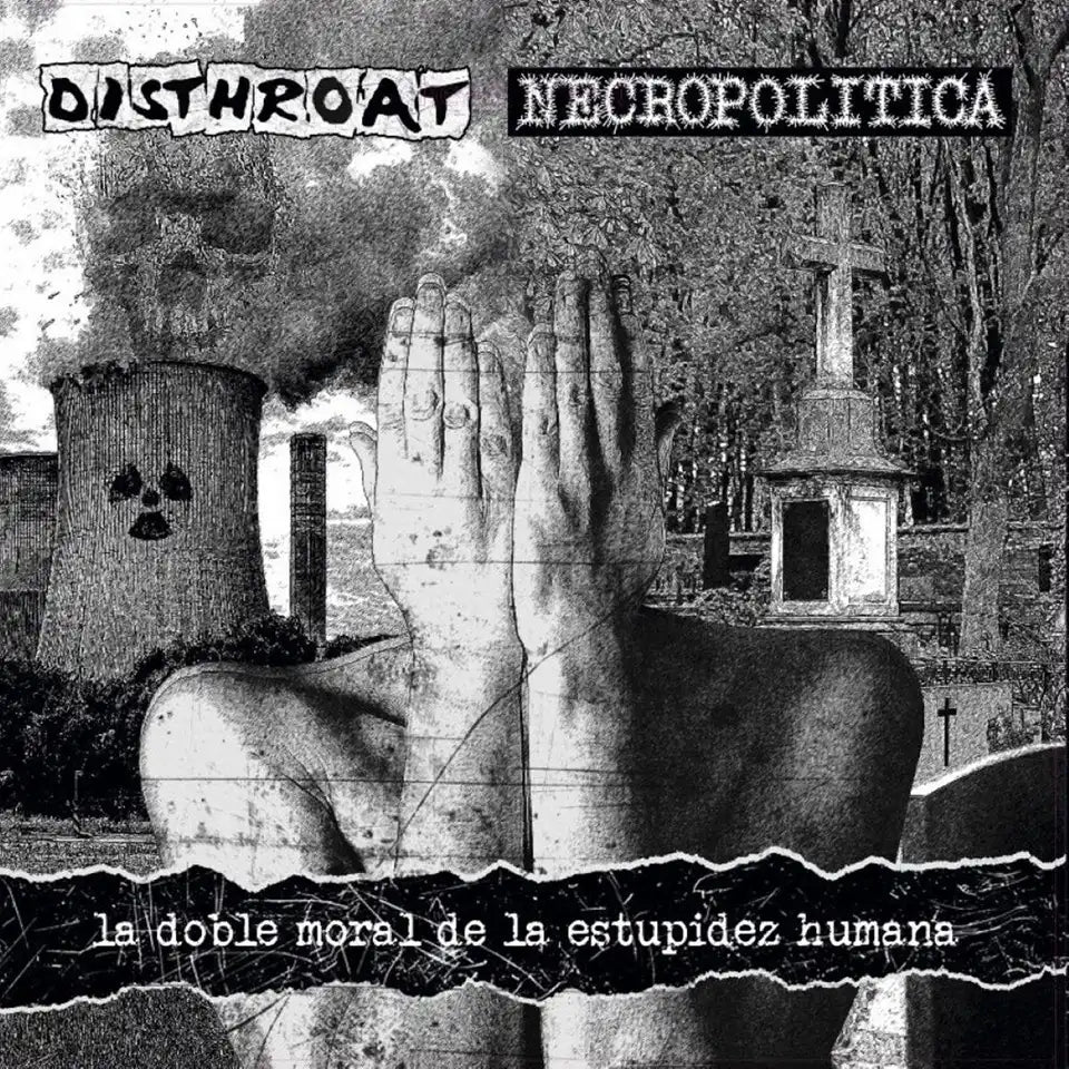 NECROPOLITICA / DISTHROAT - Split - LP