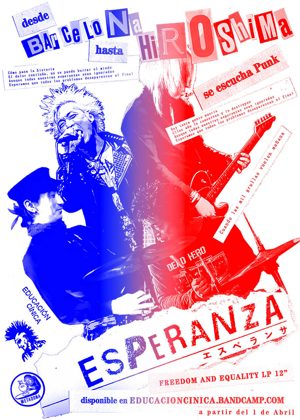ESPERANZA - Freedom And Equality - LP (Met.48)