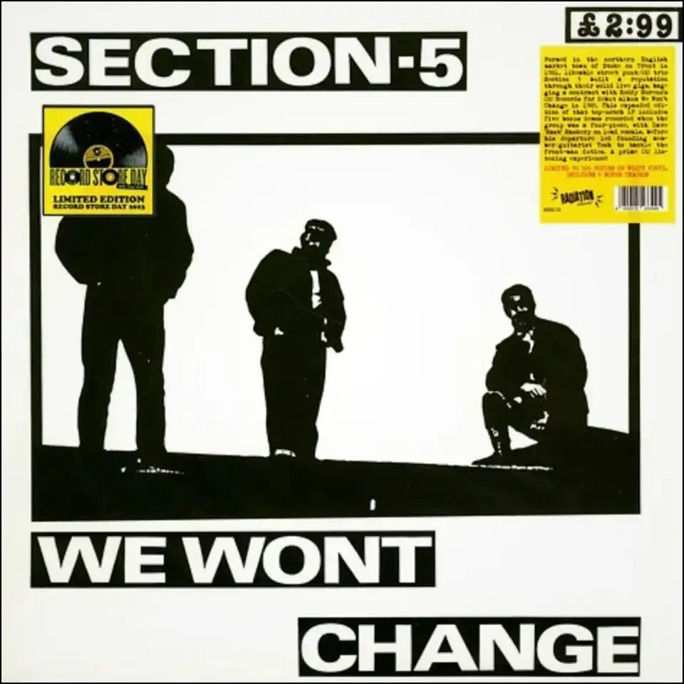 SECTION-5 - We Wont Change - LP