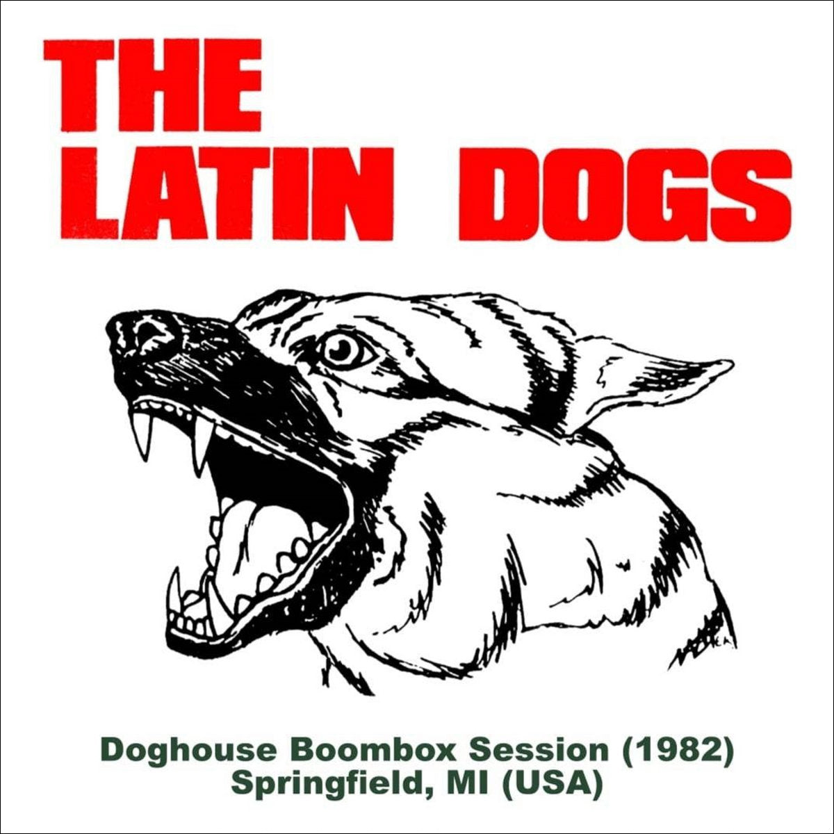 THE LATIN DOGS - Doghouse Boombox 1982 - LP