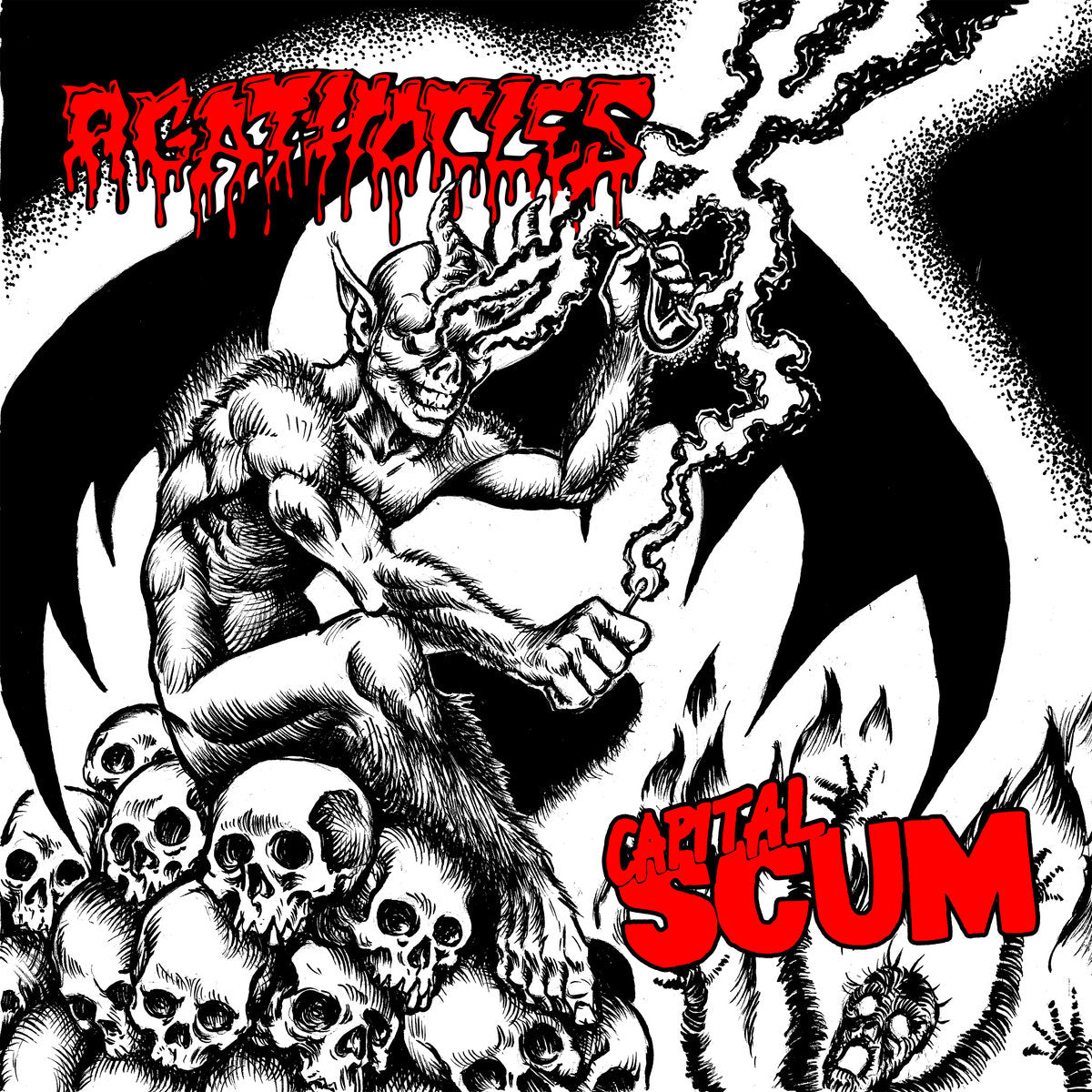 AGATHOCLES / CAPITAL SCUM - Split - LP