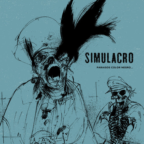 SIMULACRO -  Paraisos Color Negro - LP