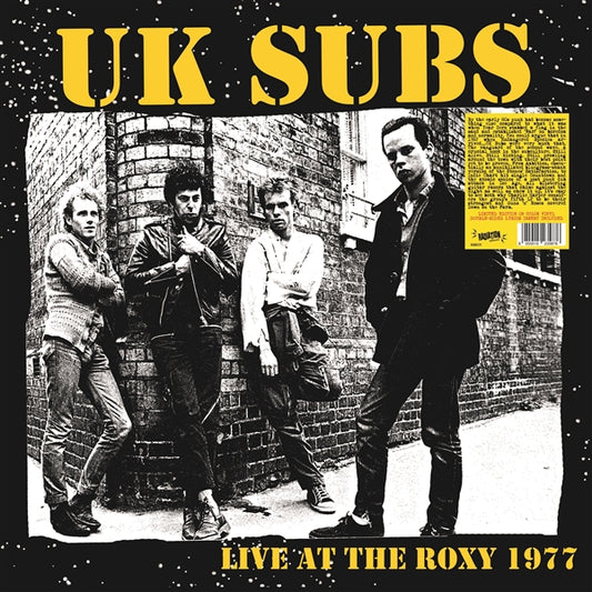 UK SUBS - Live At The Roxy 1977 - LP