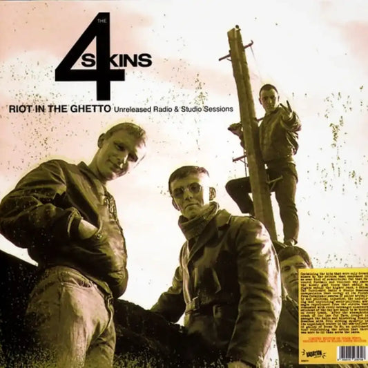 4 SKINS - Riot In The Ghetto / Unreleased Radio & Studio Sessions - LP
