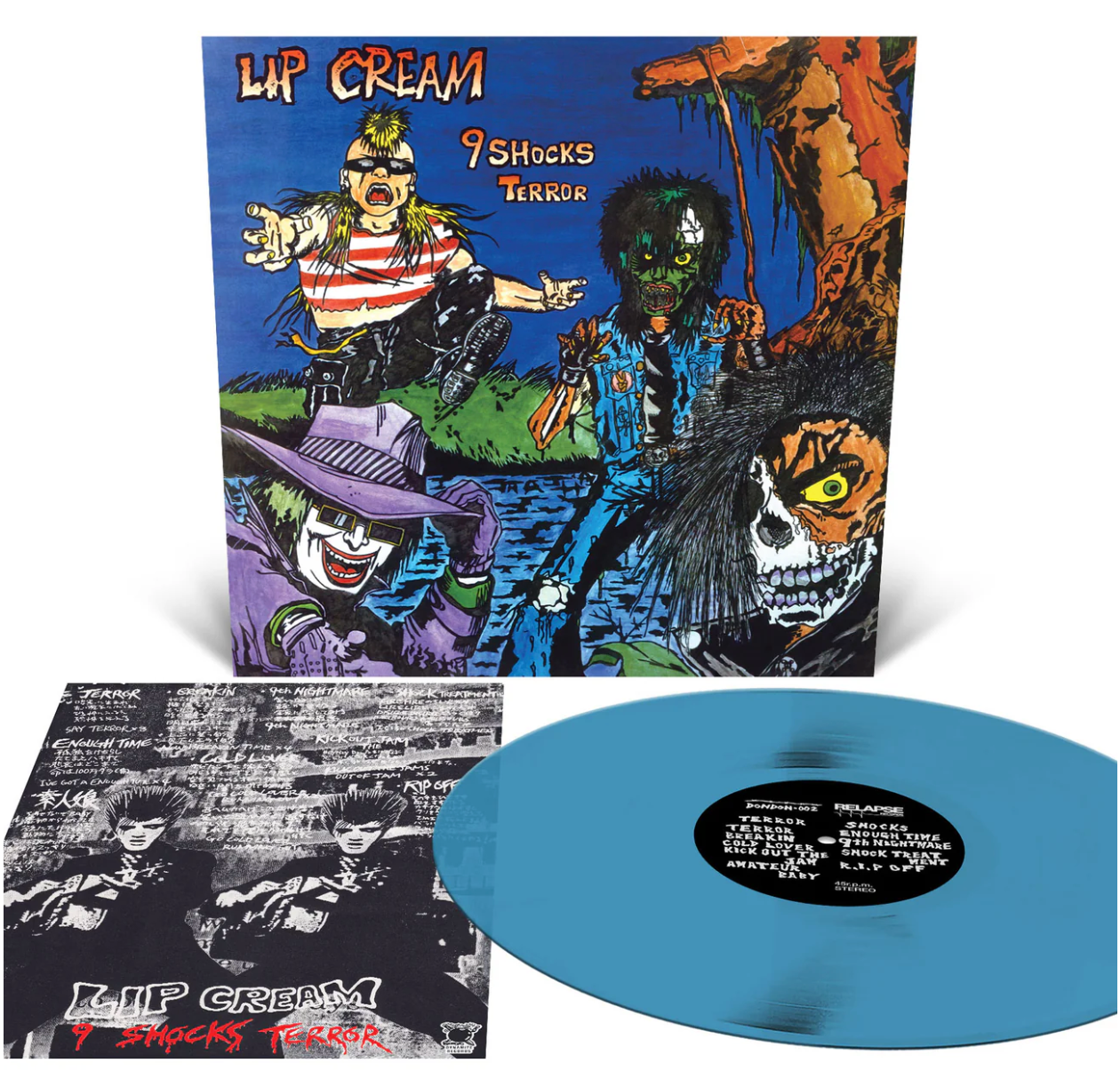 LIP CREAM - 9 Shocks Terror - LP