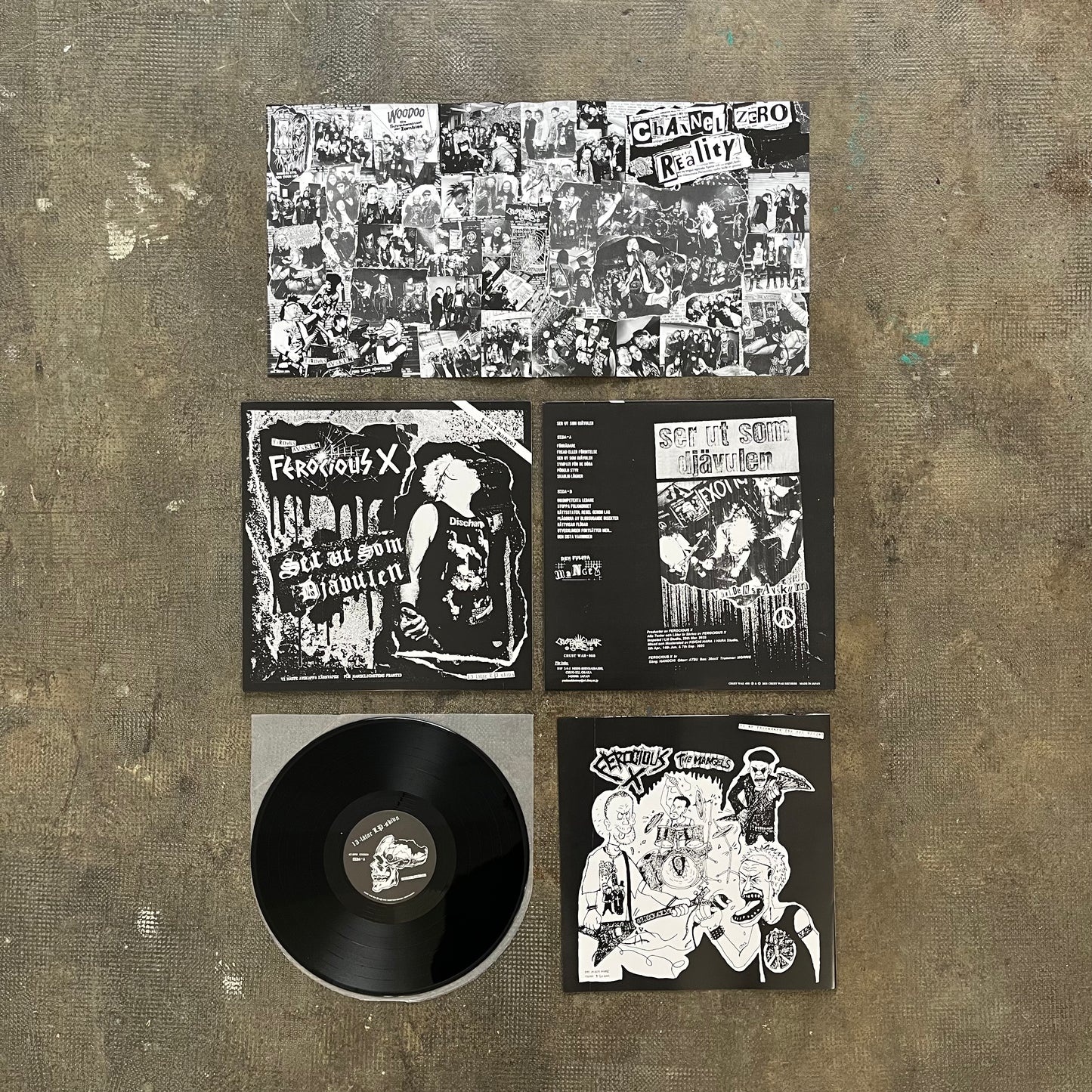 Ferocious X - Ser Ut Som Djävulen - LP