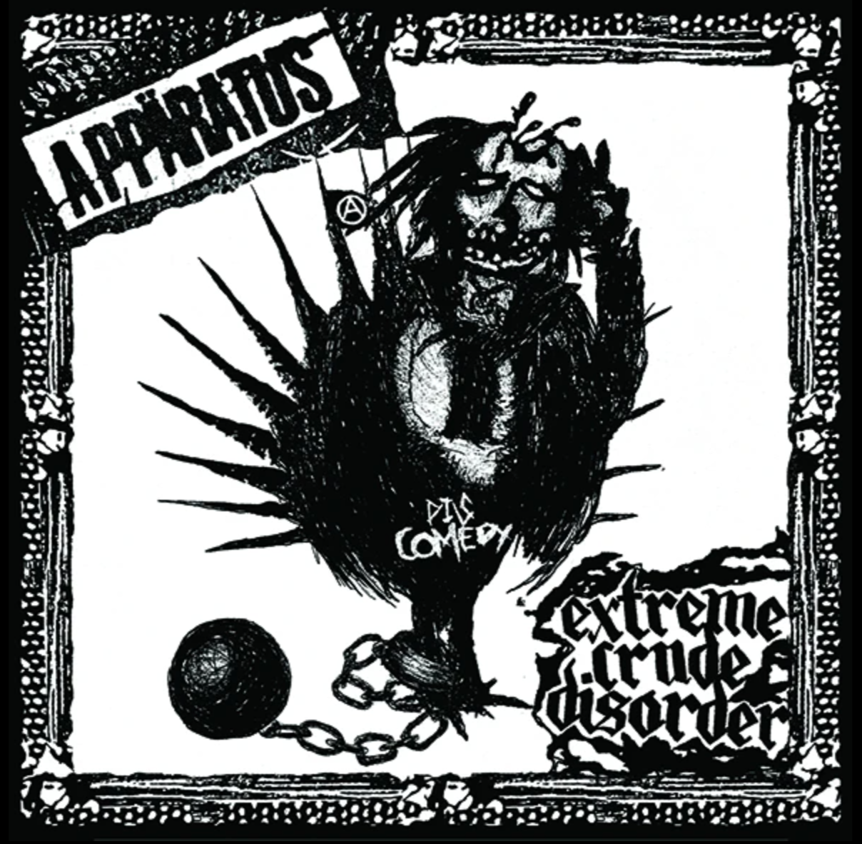 APPARATUS / EXTREME CRUDE DISORDER - Dis Comedy - LP Split