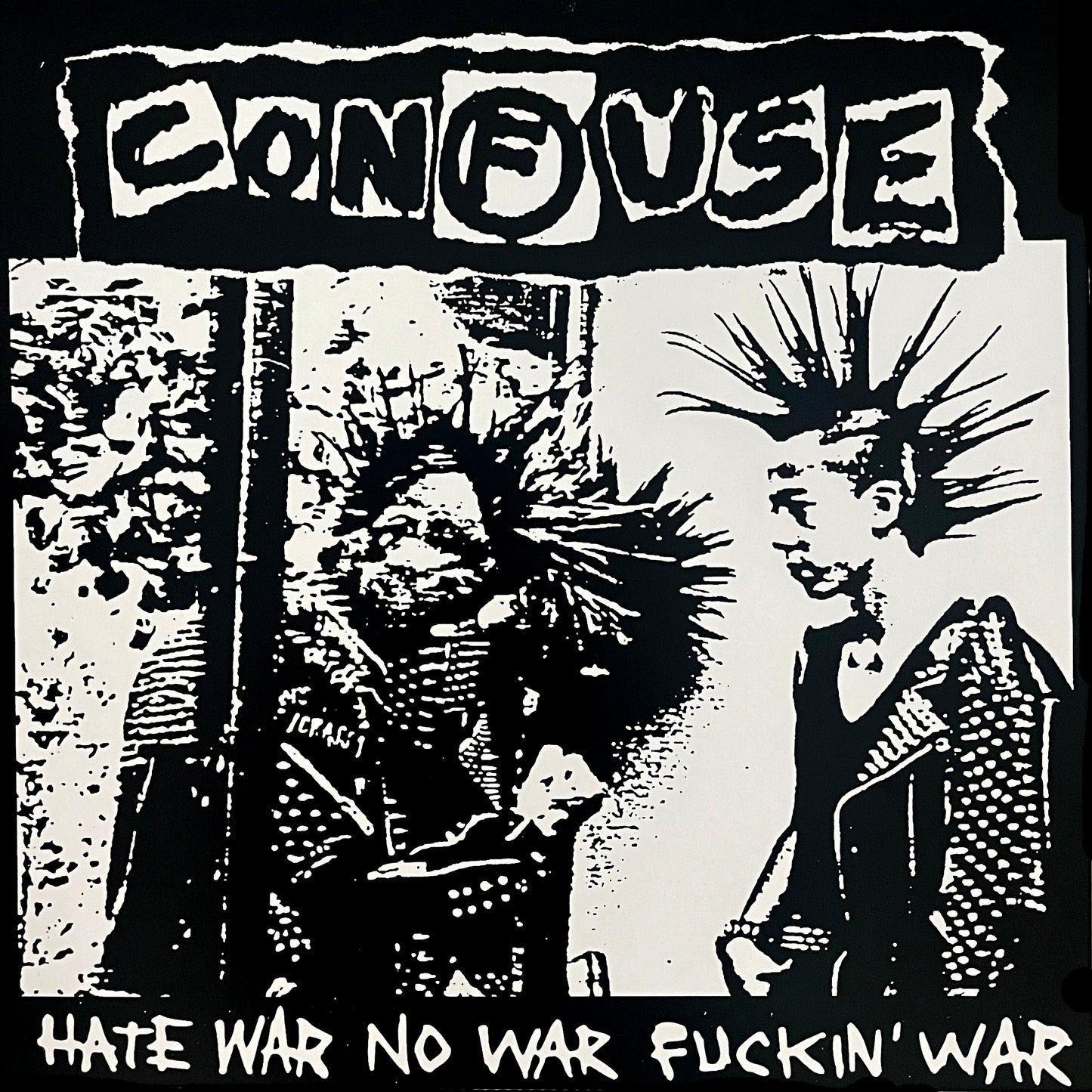 CONFUSE - Hate War No War Fuckin´ War - LP