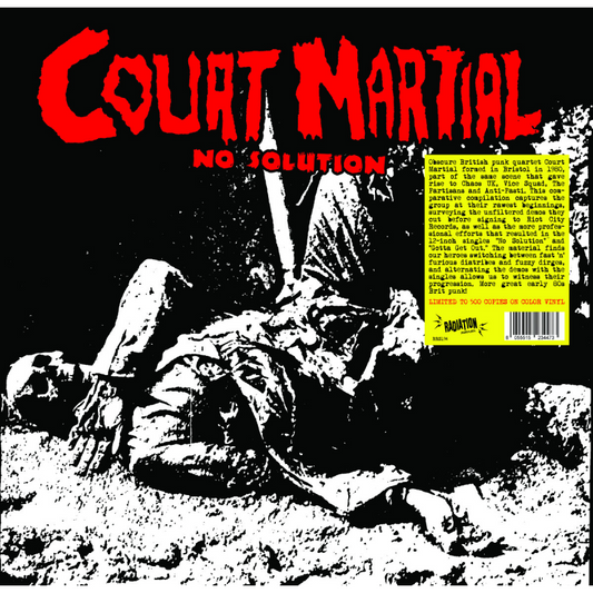 COURT MARTIAL - No Solution (Singles & Demos 81/82) - LP