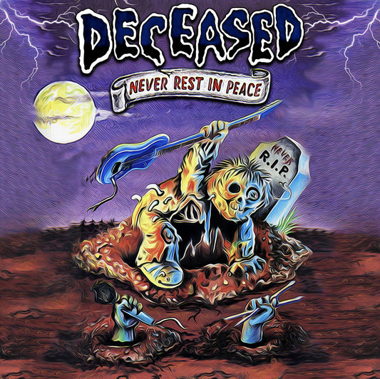 DECEASED - Never Rest In Peace - LP