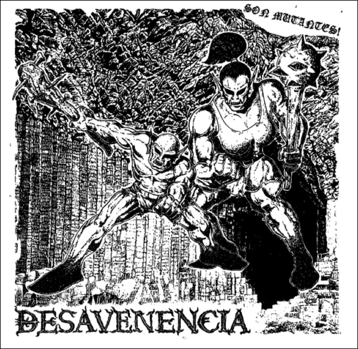 DESAVENENCIA - Son Mutantes - LP