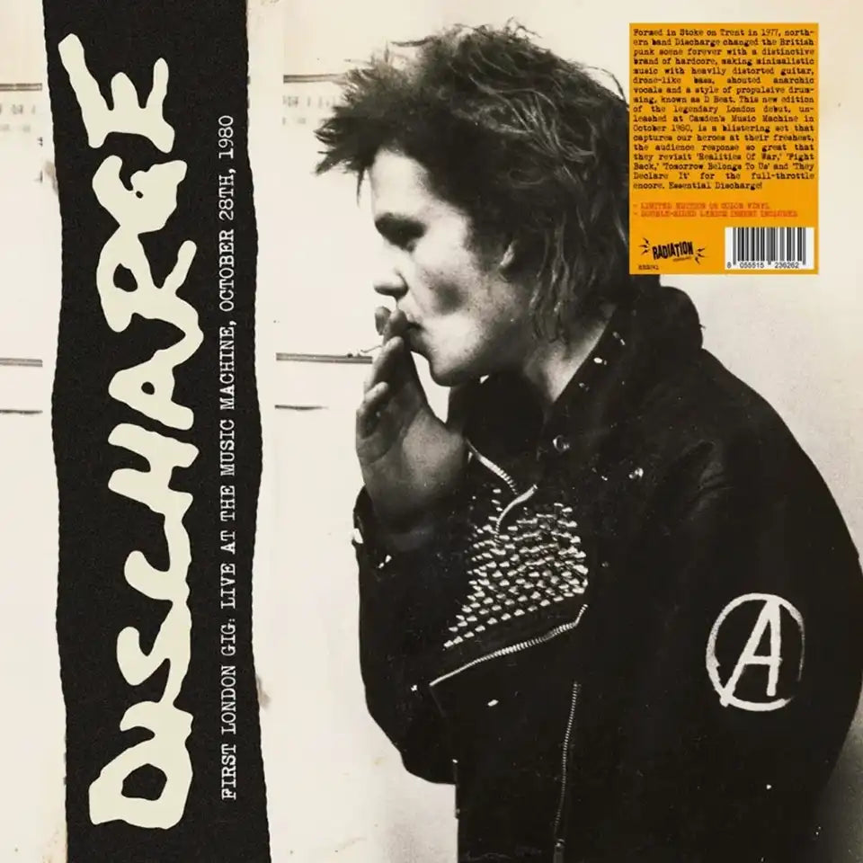 DISCHARGE - First London Gig, Live at the Music Machine, October 28th 1980 - LP