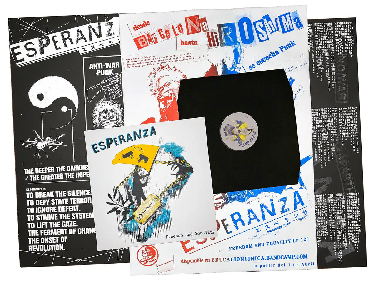 ESPERANZA - Freedom And Equality - LP (Met.48): metadonarecords.com: CD y discos vinilos de hardcore punk
