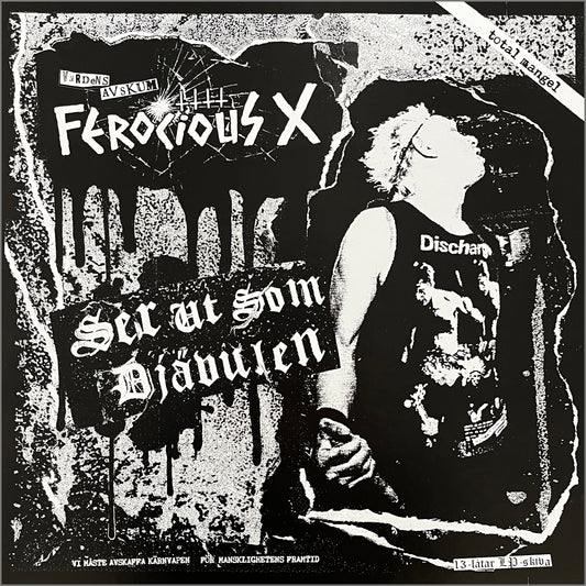 Ferocious X - Ser Ut Som Djävulen - LP