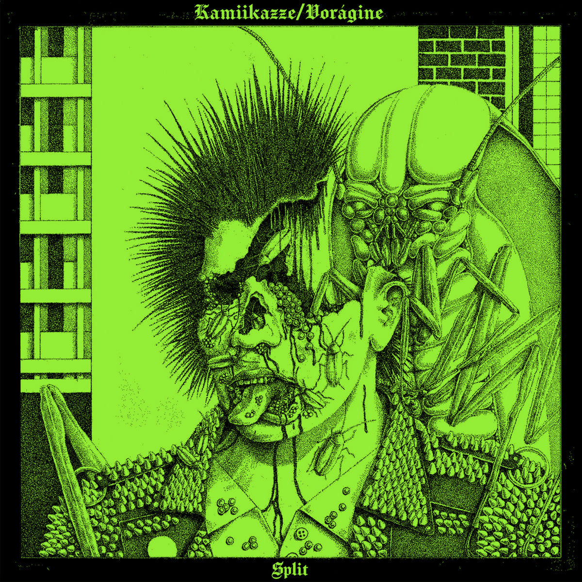 VORÁGINE - KAMIIKAZZE - Split - 12"  (Met.49)
