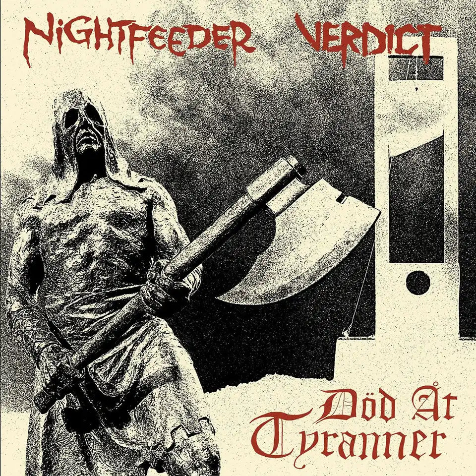 NIGHTFEEDER / VERDICT- Död Åt Tyranner - split LP