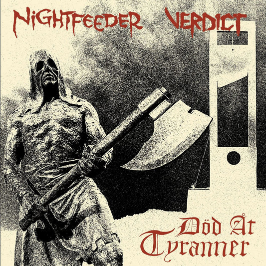 NIGHTFEEDER / VERDICT- Död Åt Tyranner - split LP
