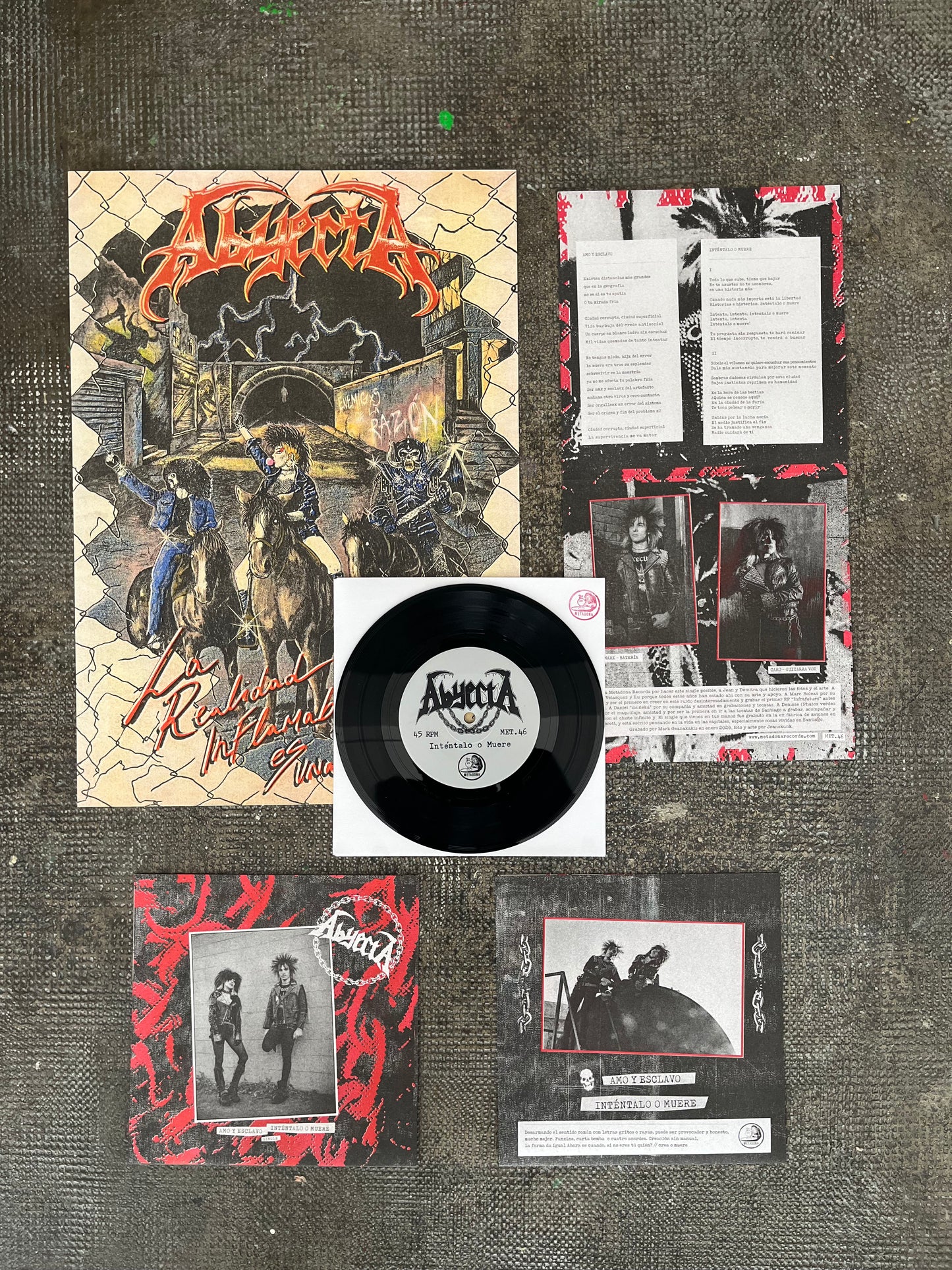 ABYECTA - Inténtalo o Muere - 7"