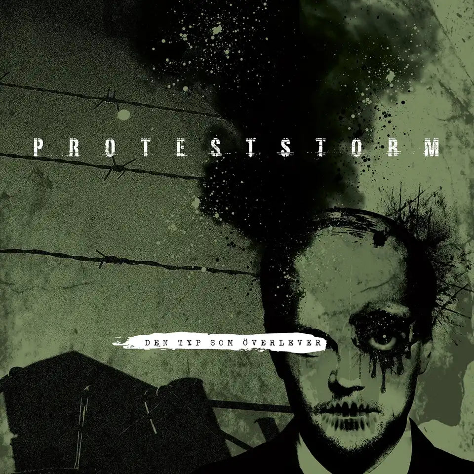 PROTESTSTORM ‎– Den Typ Som Överlever - LP