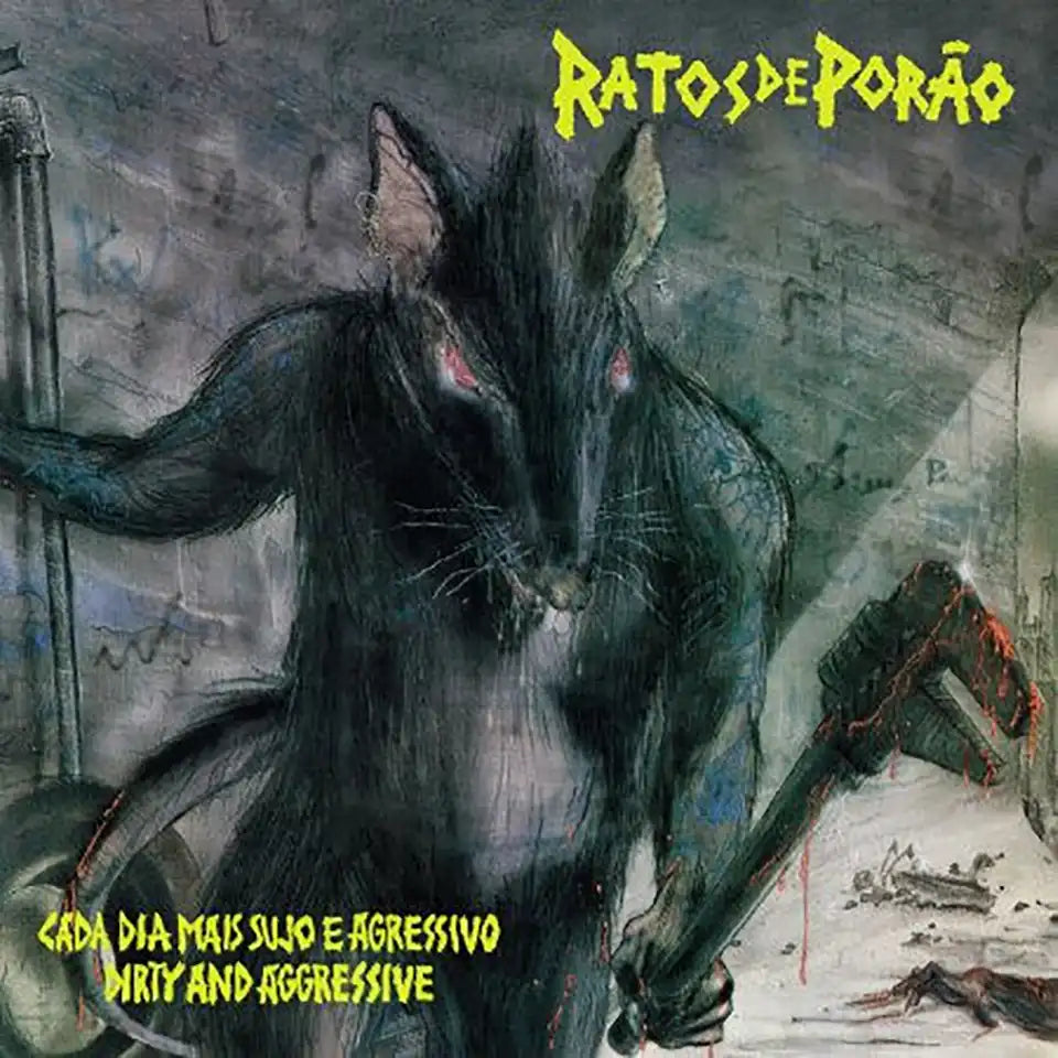 RATOS DE PORAO - Cada Dia Mais Sujo E Agressivo - 2LP Gatefold