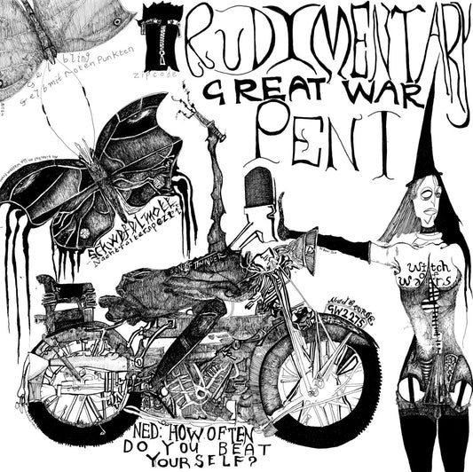 RUDIMENTARY PENI - Great War - LP