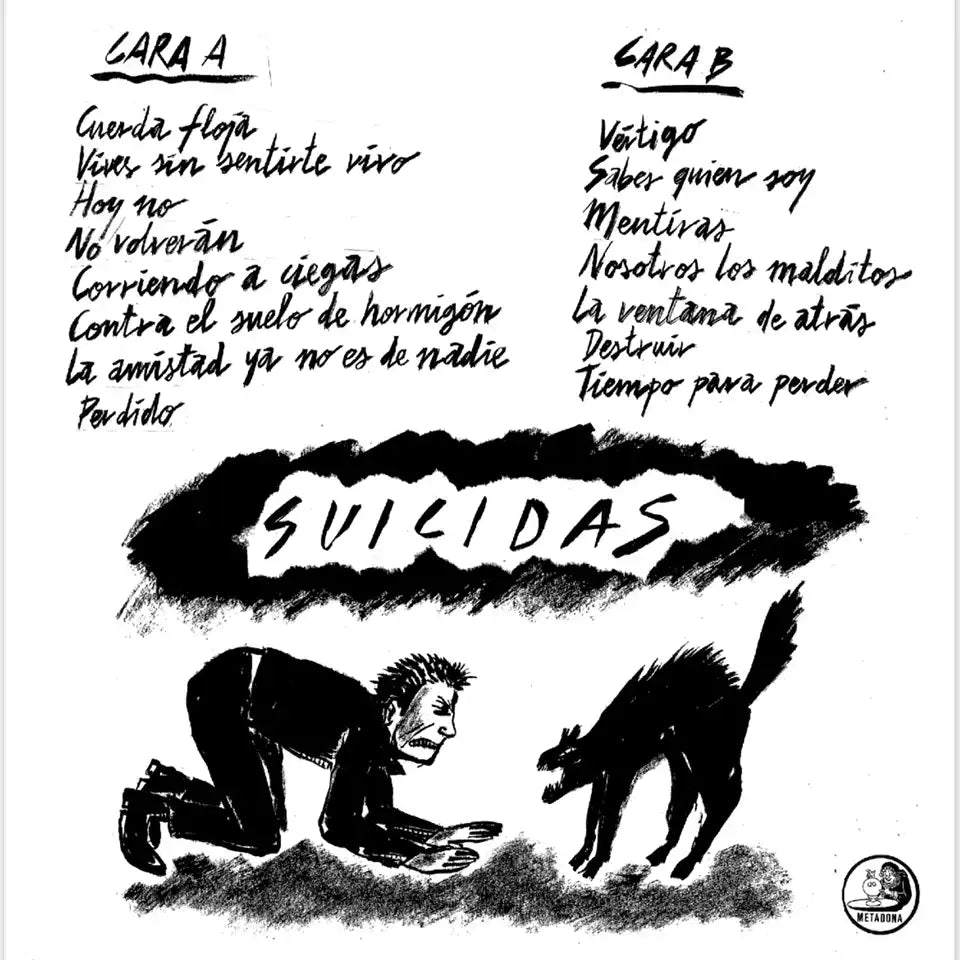 SUICIDAS - Éxitos y Fracasos 2011/2016 LP (Met.38)